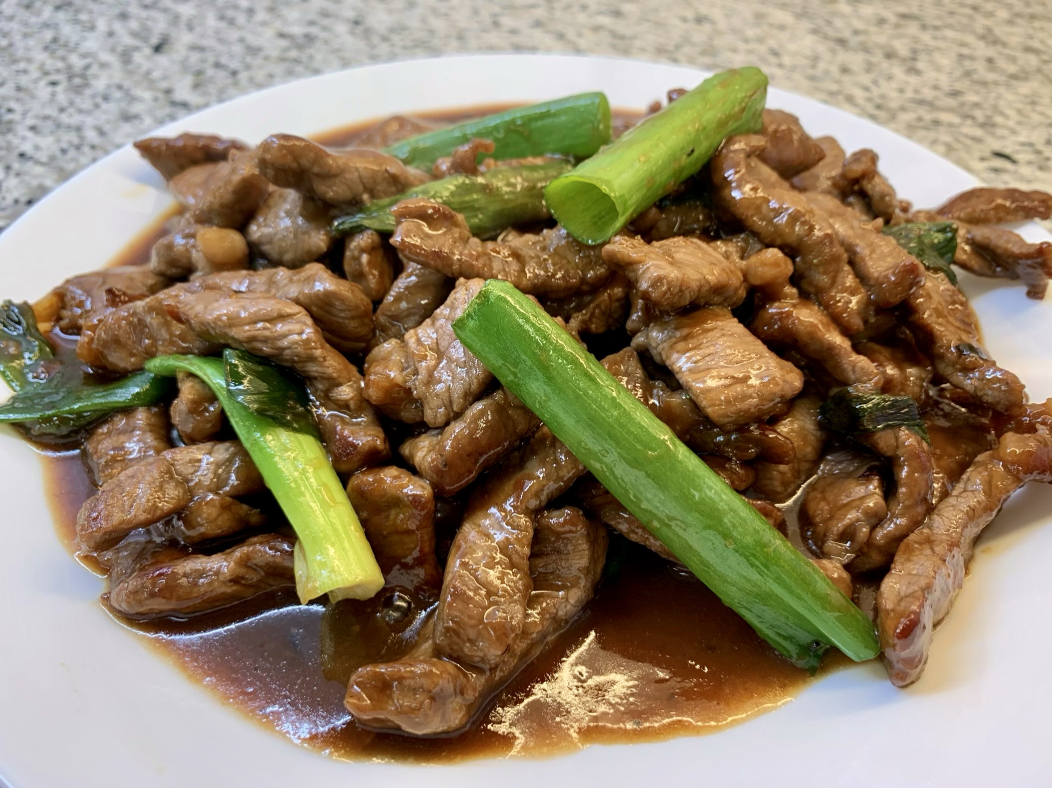 easy Mongolian beef